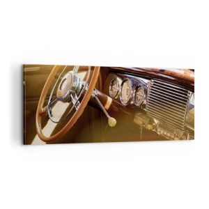 Canvas picture - Breath of Luxury form the Past - 100x40 cm