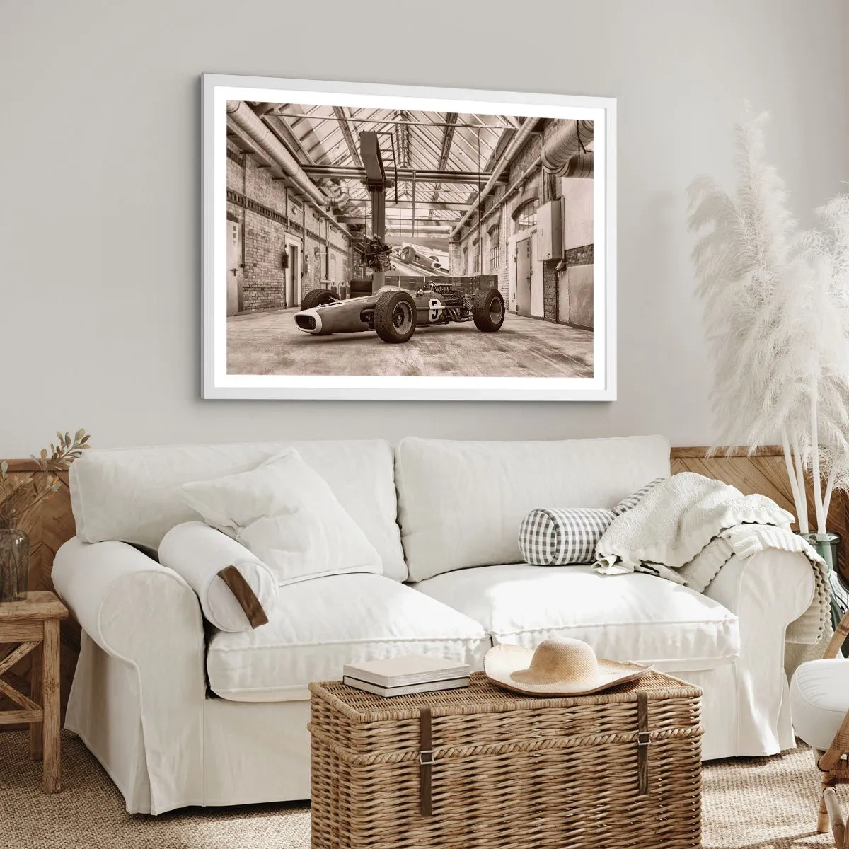 Poster in white frmae - Rest of the Winner - 100x70 cm