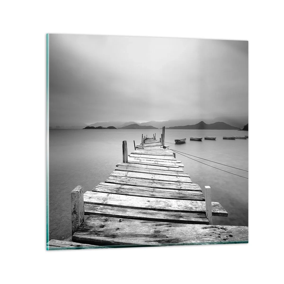 Glass picture - In a Faraway Land - 50x50 cm