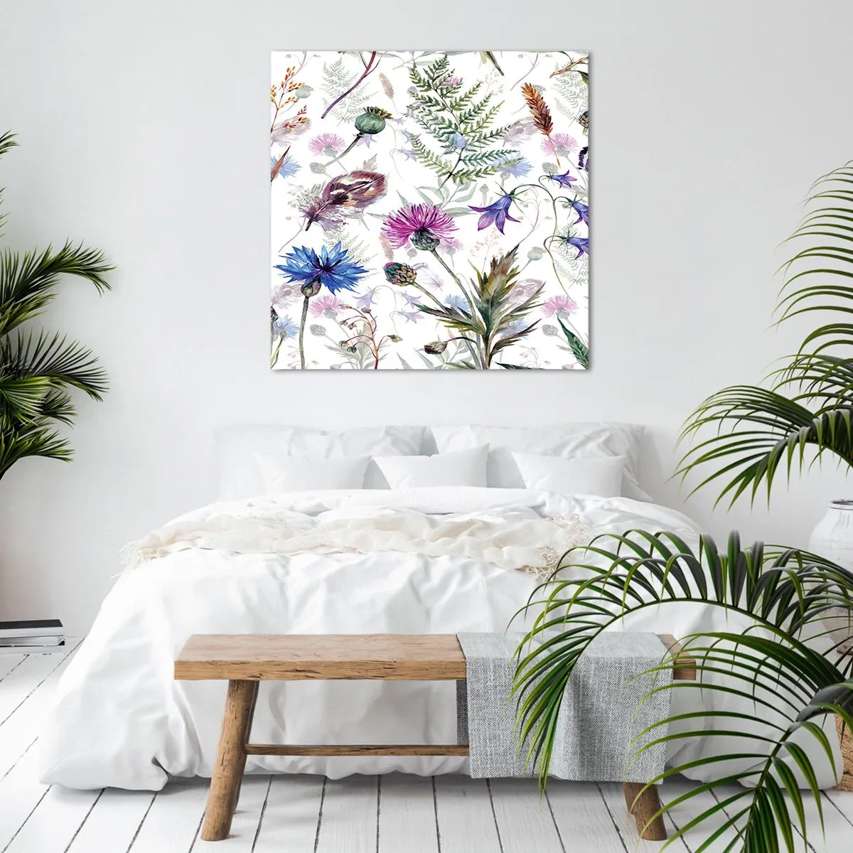 Canvas picture - Polish Herbs - 50x50 cm