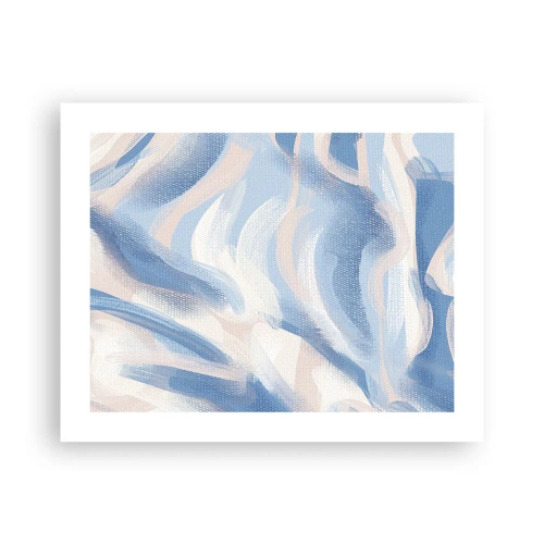 Poster - Blue Waves - 50x40 cm