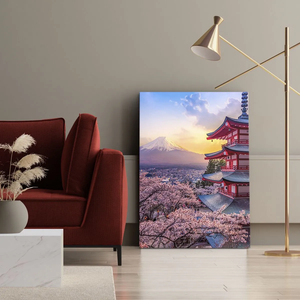Canvas picture - The Essence of Japanese Spirit - 80x120 cm