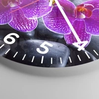 Clock face with numbers