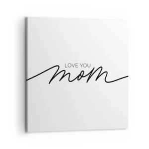 Canvas picture - Great Emotion - 50x50 cm