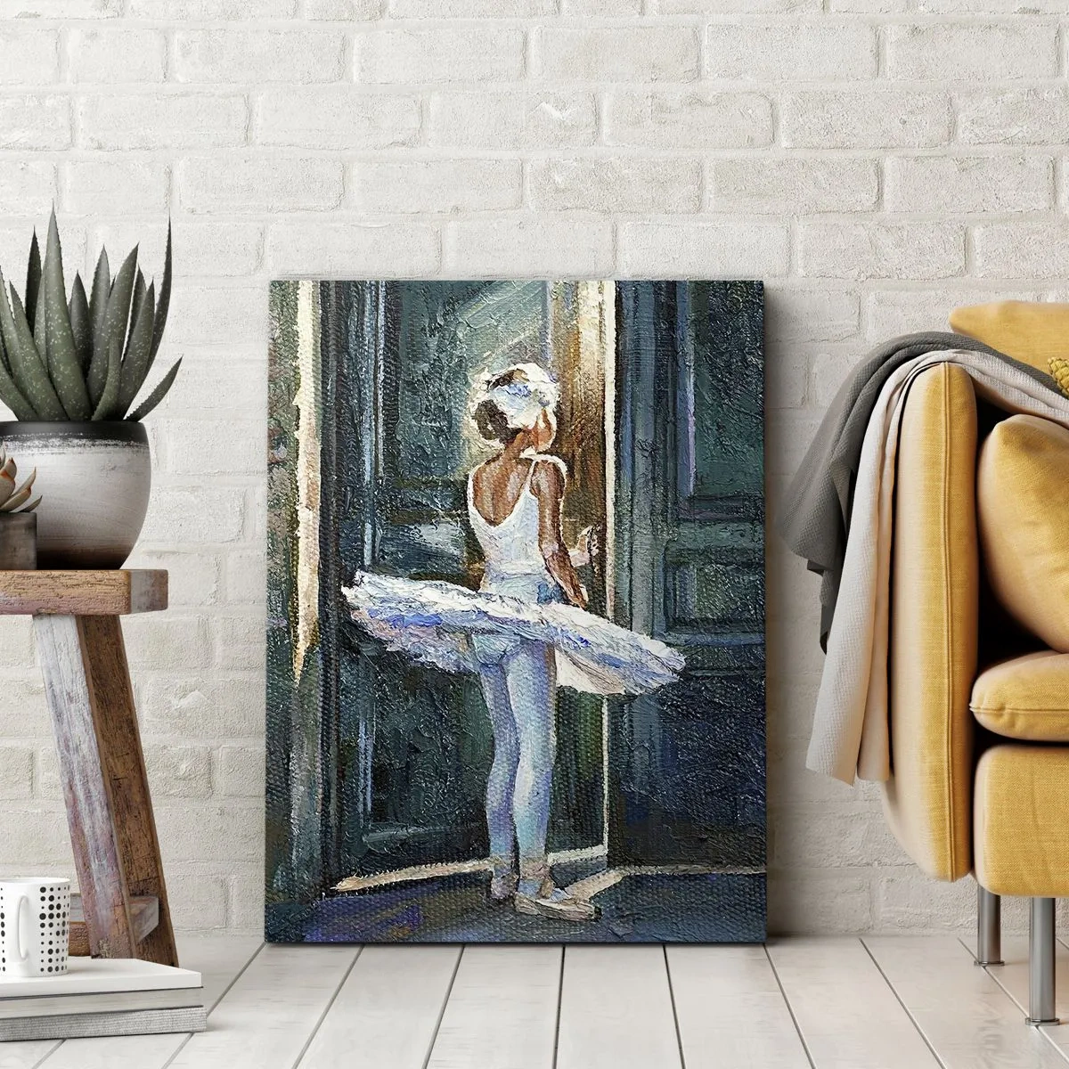 Canvas picture - Before the Stunt - 80x120 cm