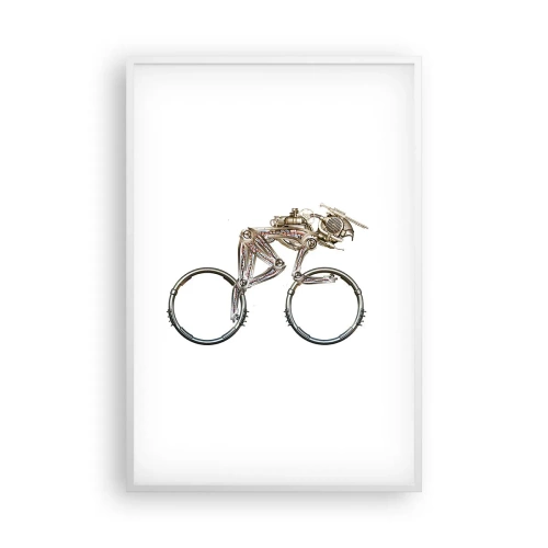 Poster in white frmae - Wonderful Machinery - 61x91 cm