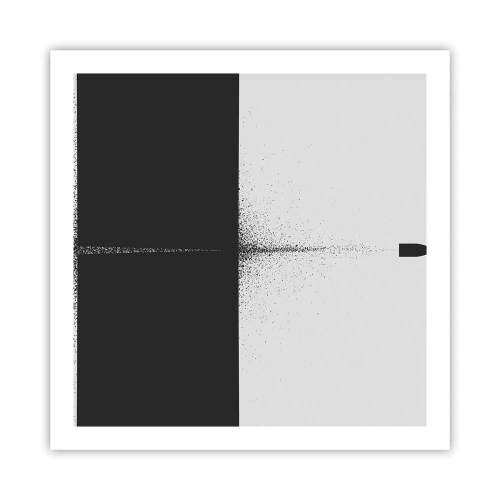 Poster - Straight to the Point - 60x60 cm