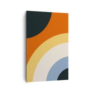 Canvas picture - Towards Each Other - 80x120 cm