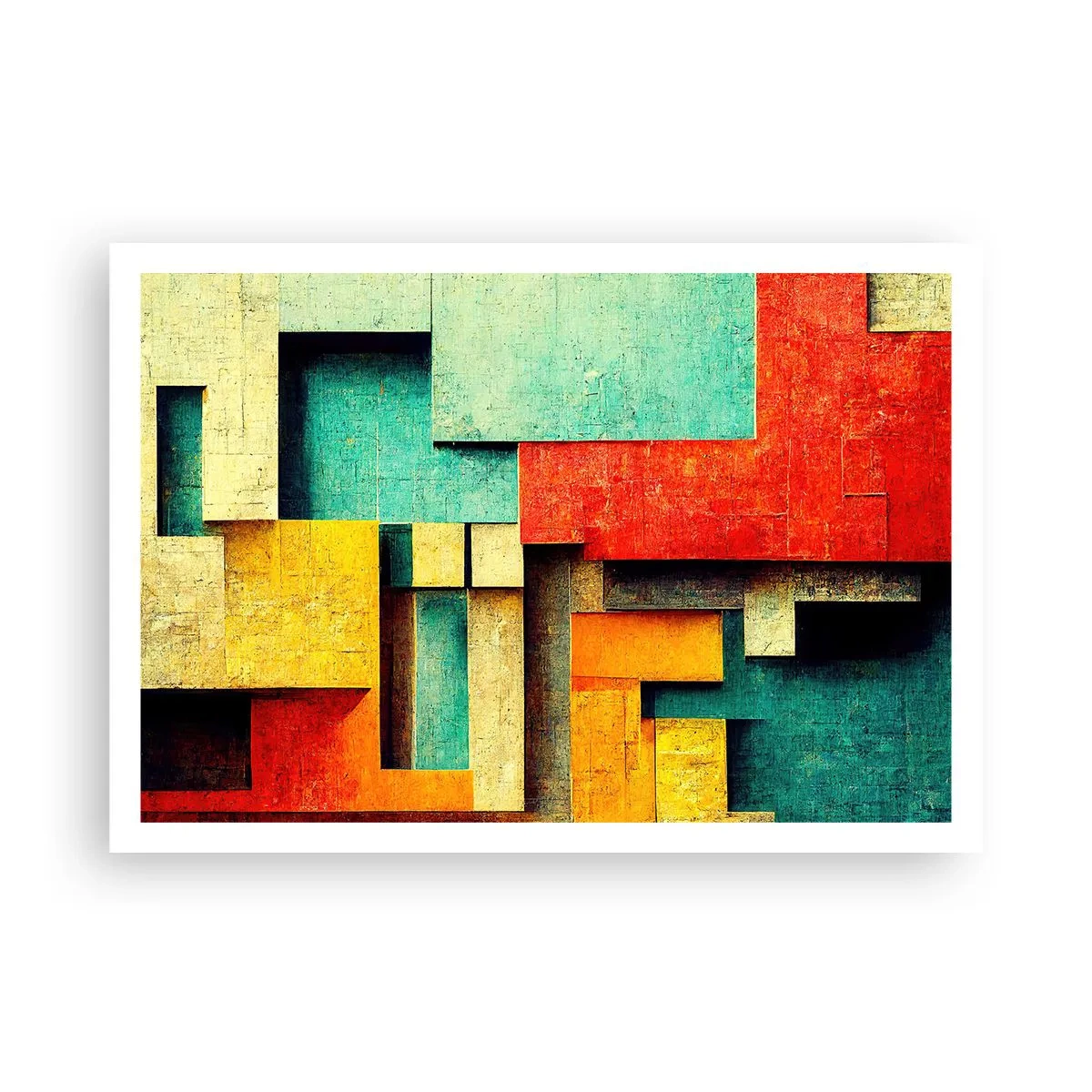 Poster - Festival of Right Angles - 100x70 cm