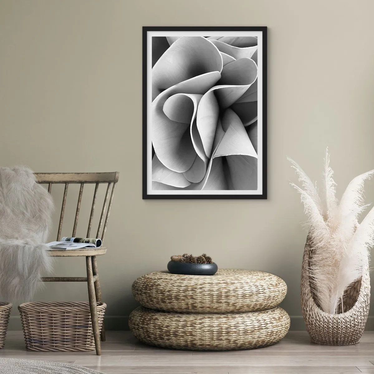 Poster in black frame - It Is Happening in Space - 40x50 cm