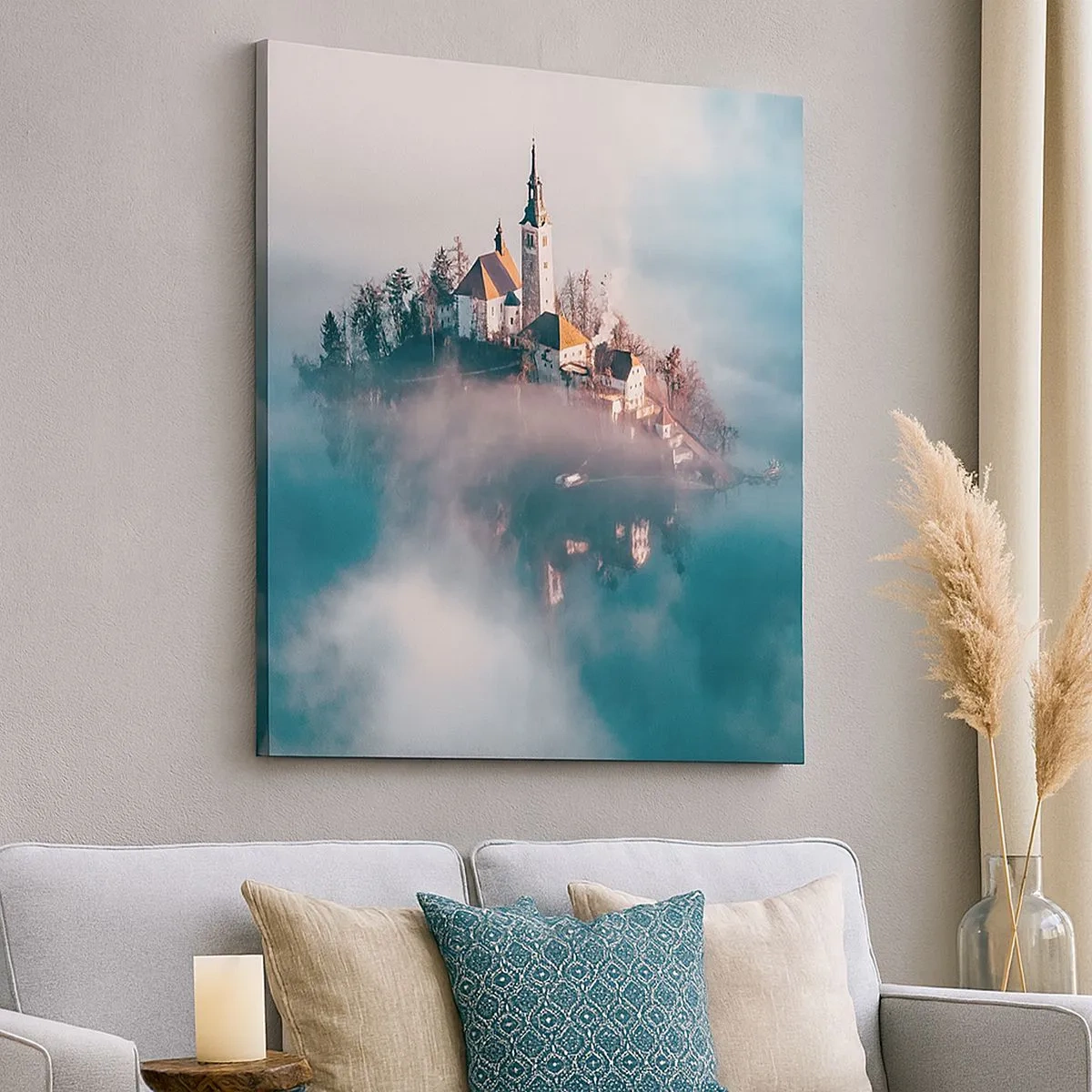 Canvas picture - Island of Dreams - 30x30 cm