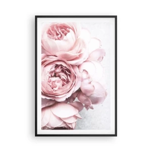 Poster in black frame - for the Romantics - 61x91 cm