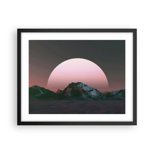 Poster in black frame - In a Neighbouring Galaxy - 50x40 cm