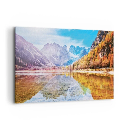 Canvas picture - It's Autumn in the Mountains - 120x80 cm