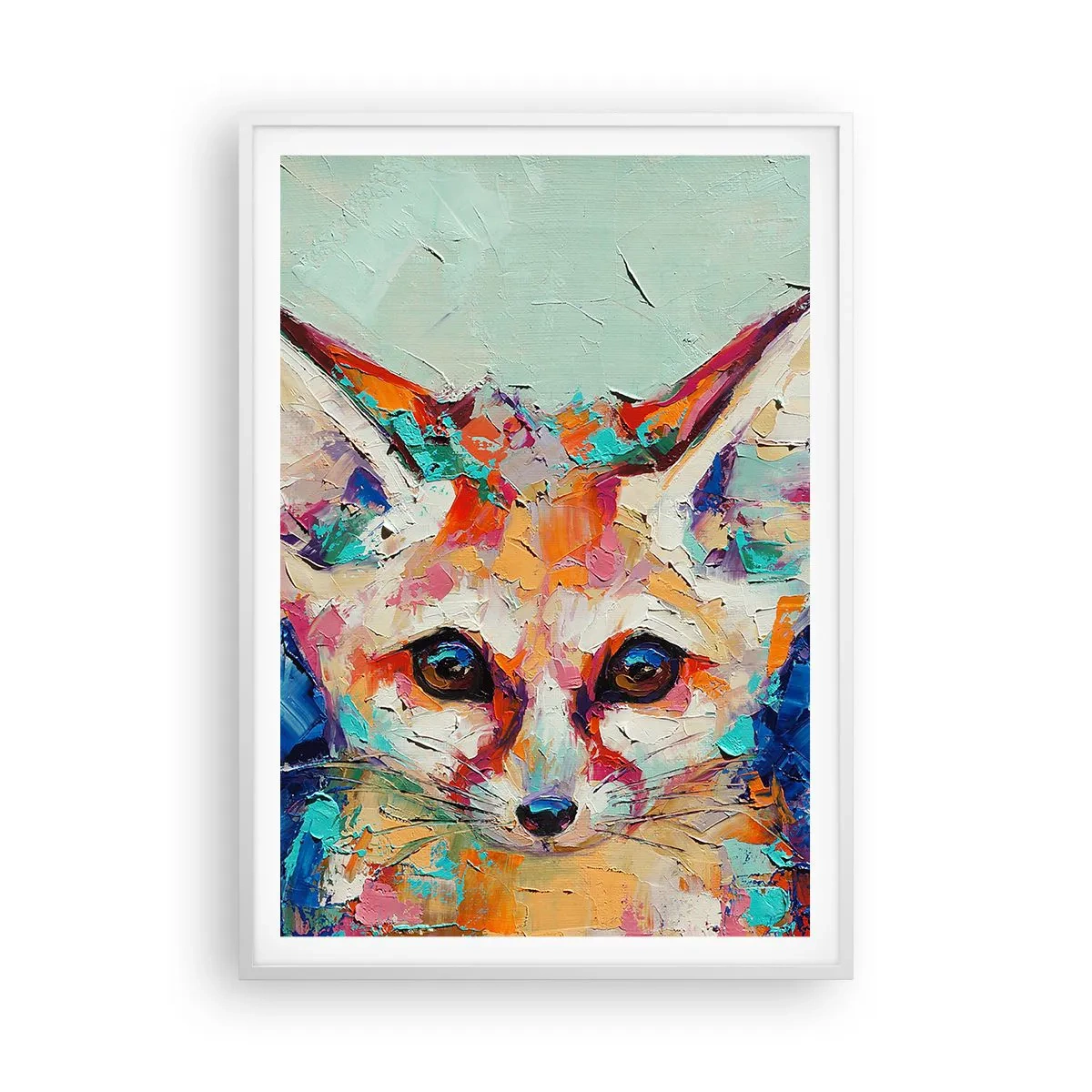 Poster in white frmae - Are You Ready for Me? - 70x100 cm