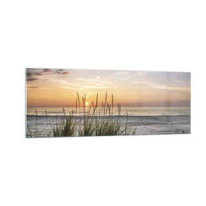 Glass picture - Look, Think, Feel - 140x50 cm
