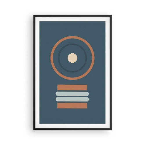 Poster in black frame - The Matter of Things - 61x91 cm
