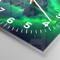 Clock face with numbers