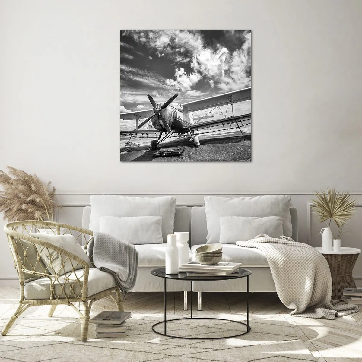 Glass picture - I Can't Wait! - 50x50 cm