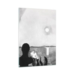 Glass picture - Always a Secret - 50x70 cm