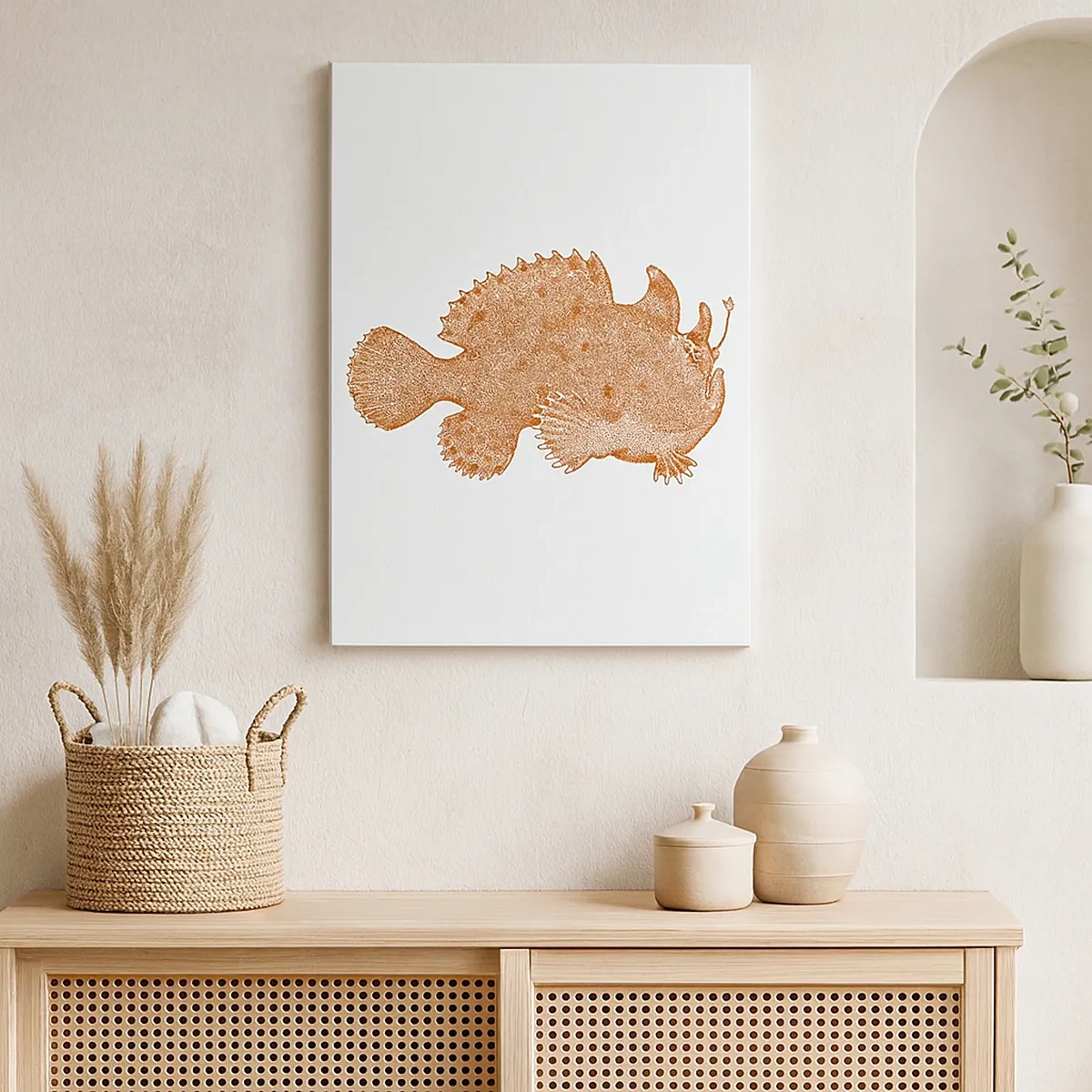 Canvas picture - Fish after All - 50x70 cm