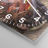 Clock face with numbers