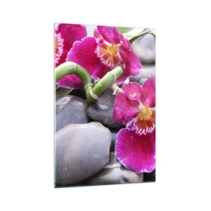 Glass picture - Coolness and Heat - 70x100 cm