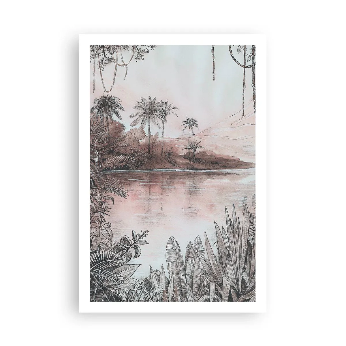 Poster - Diary of a 19th Century Explorer - 61x91 cm