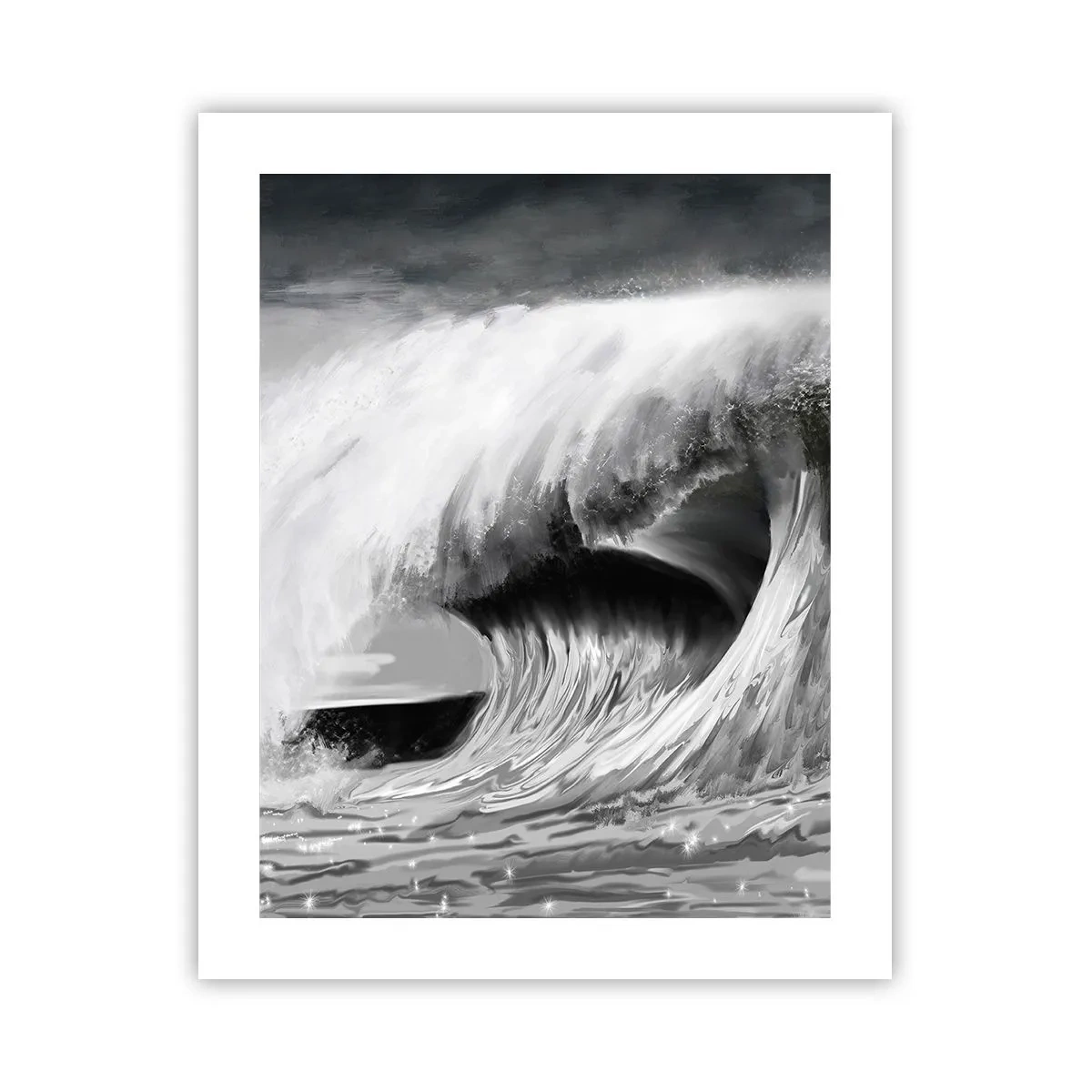 Poster - Wrath of the Ocean - 40x50 cm