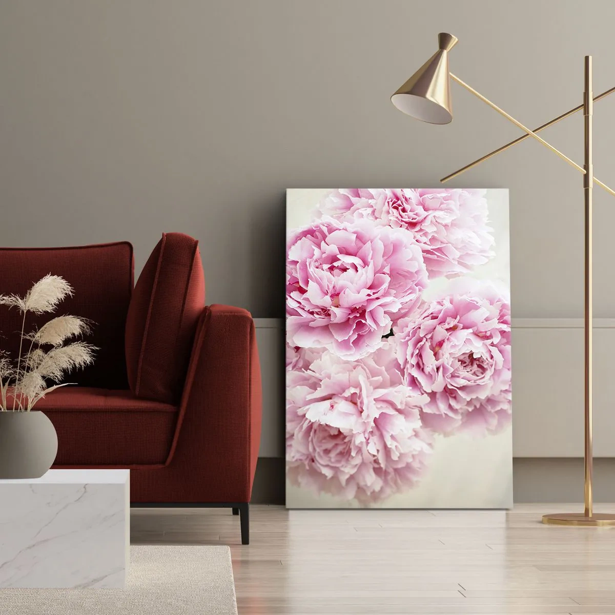 Canvas picture - In Pink Splendour - 80x120 cm
