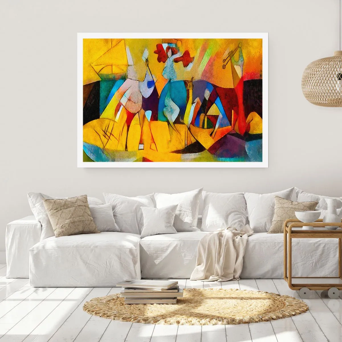 Poster - Sun -Life - Happiness - 100x70 cm