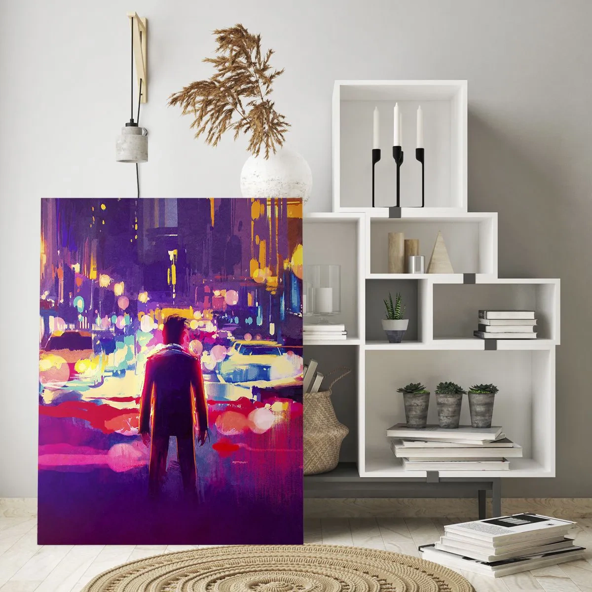 Glass picture - Immersed in Light - 50x70 cm