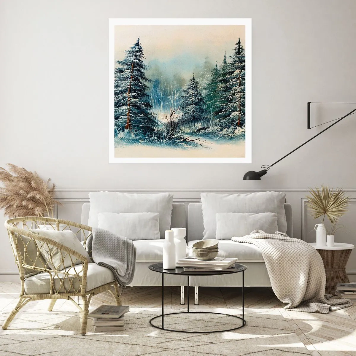 Poster - Ready for Christmas - 40x40 cm