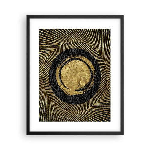 Poster in black frame - Composition Glamour - 40x50 cm