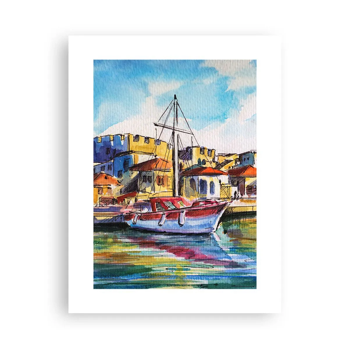 Poster - Rainbow Afternoon - 30x40 cm