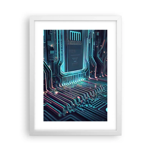 Poster in white frmae - I Was Just Thinking… - 30x40 cm