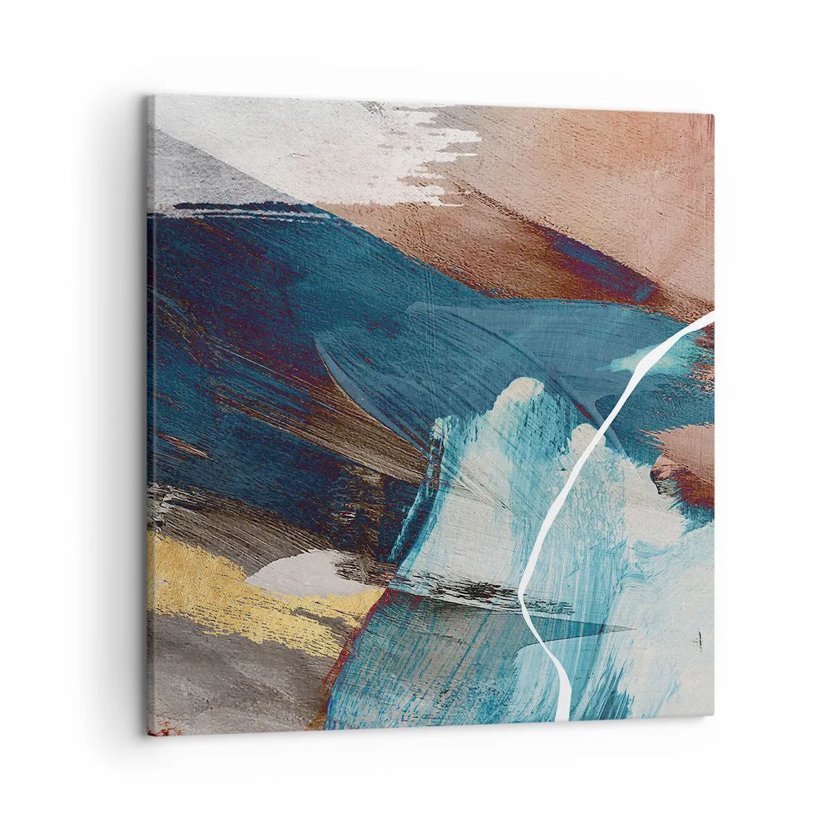 Canvas picture - With Panache and Energy - 50x50 cm
