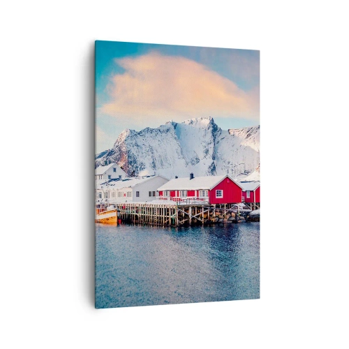 Canvas picture - Northern Retreat - 70x100 cm
