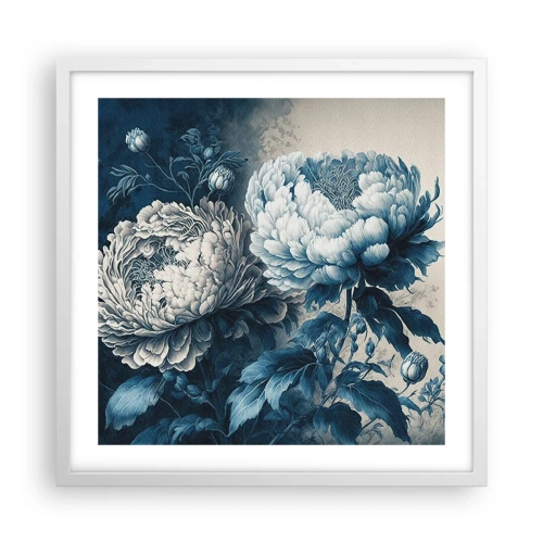 Poster in white frmae - Matched Couple - 50x50 cm