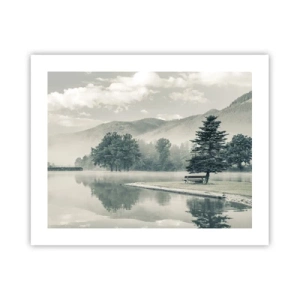 Poster - Lake Is Still Asleep - 50x40 cm