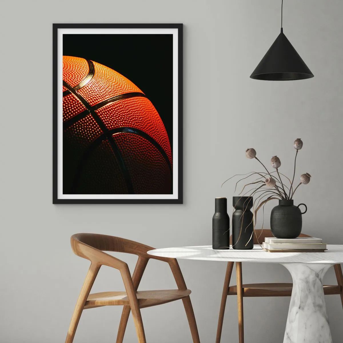 Poster in black frame - Beautiful Like a Planet - 61x91 cm