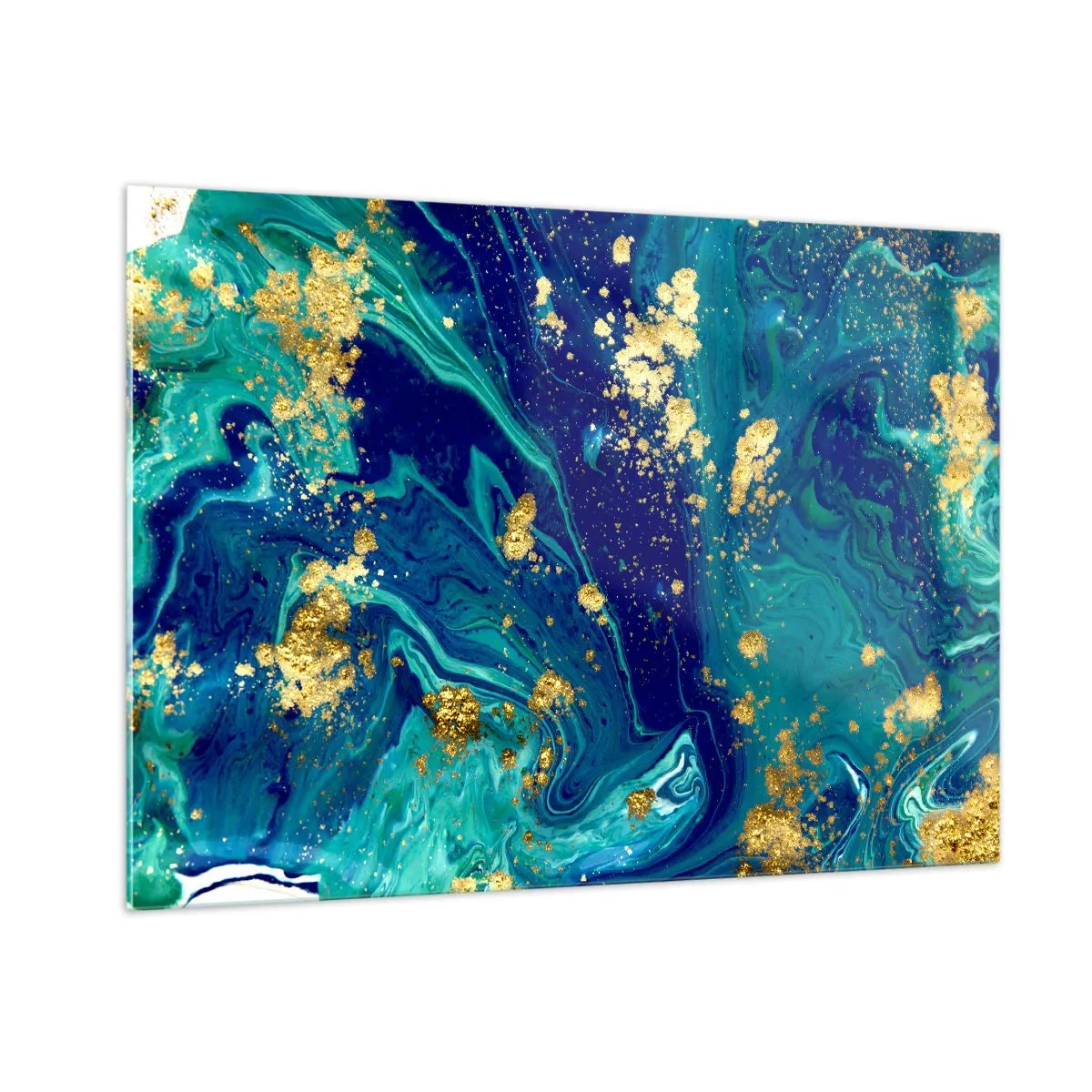 Glass picture - Sun Flakes - 100x70 cm