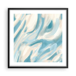 Poster in black frame - Whiffs of Spring - 50x50 cm