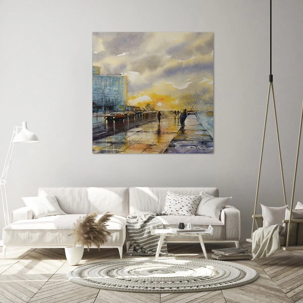 Canvas picture - Life On the Coast - 60x60 cm