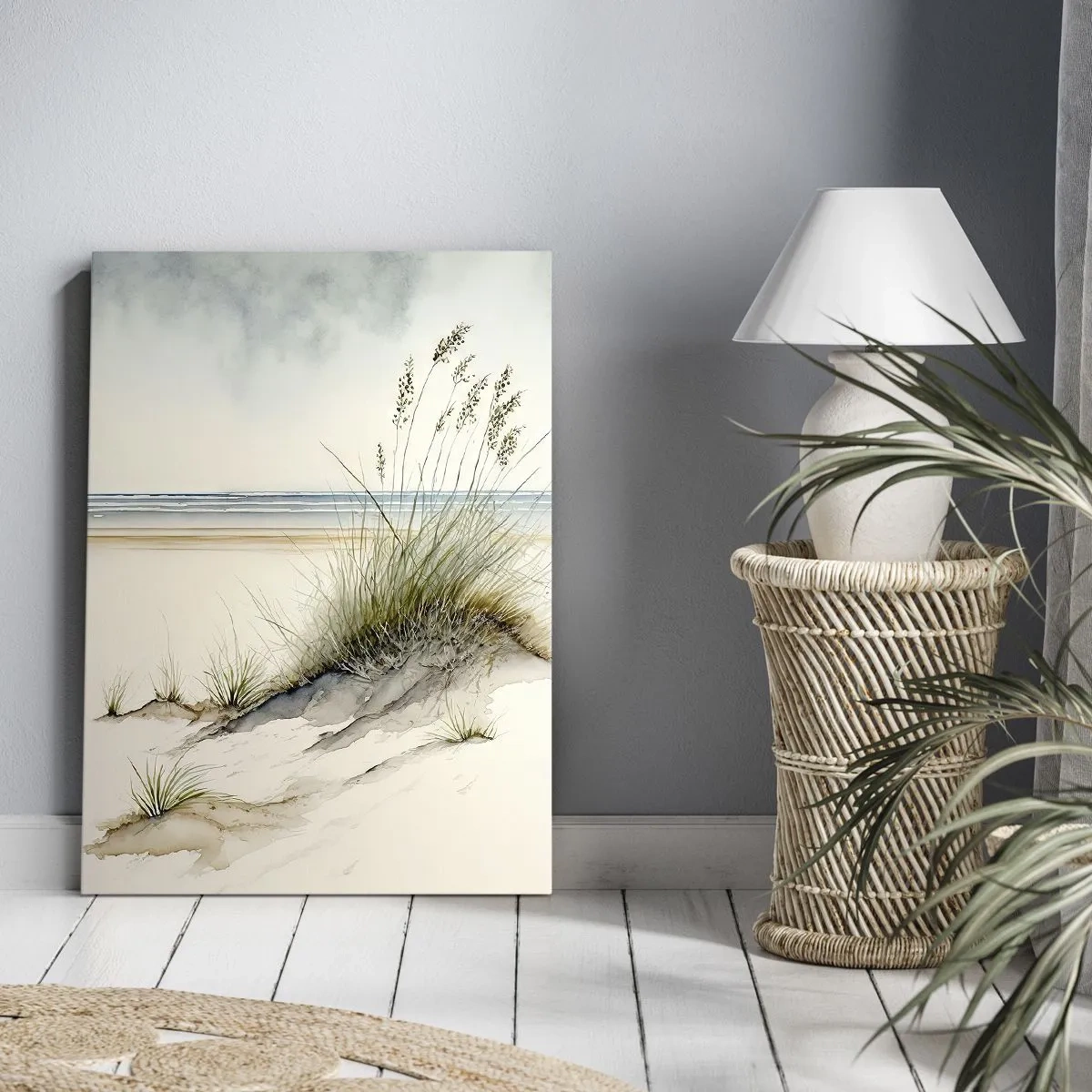 Canvas picture - Pampered by the Wind - 70x100 cm