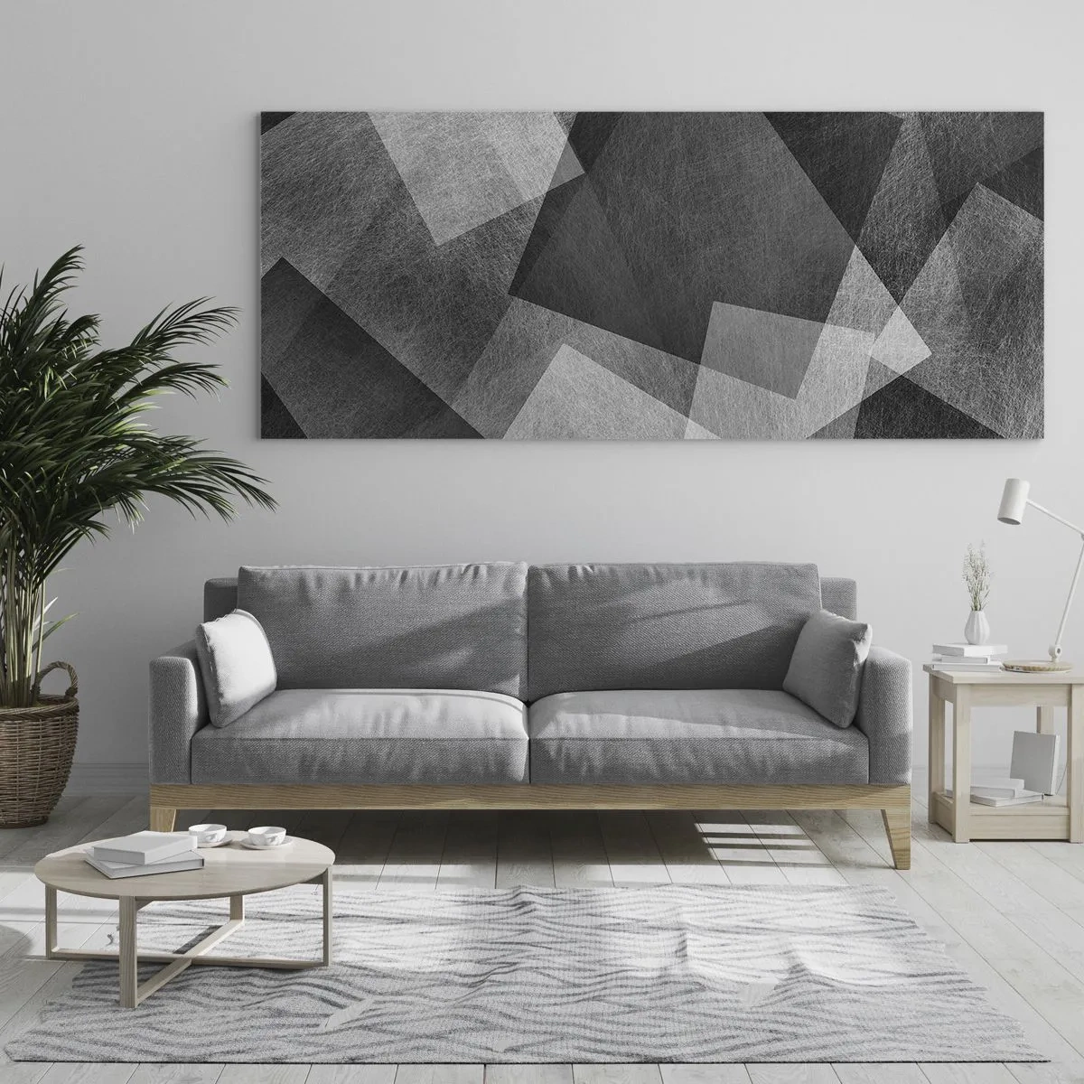 Glass picture - Eternal Symbol of Durability and Order - 100x40 cm
