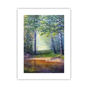 Poster - Idyllic Scenery - 30x40 cm
