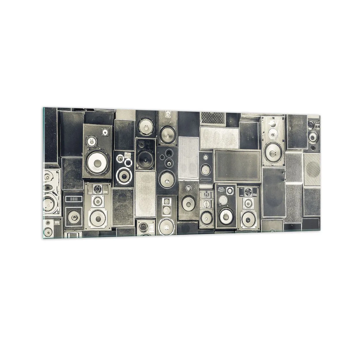 Glass picture - And Music Is Playing - 100x40 cm