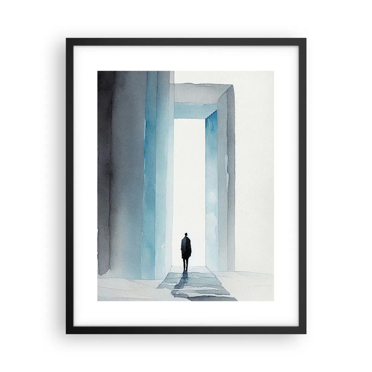 Poster in black frame - Live Without Limitations - 40x50 cm