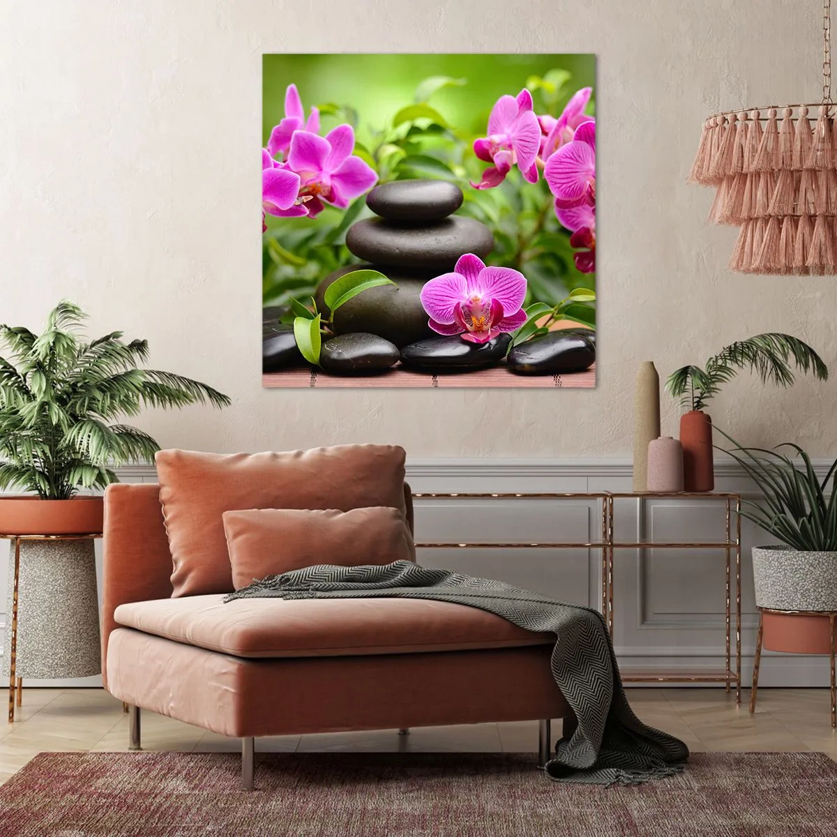 Canvas picture - Pyramid of Peace - 50x50 cm
